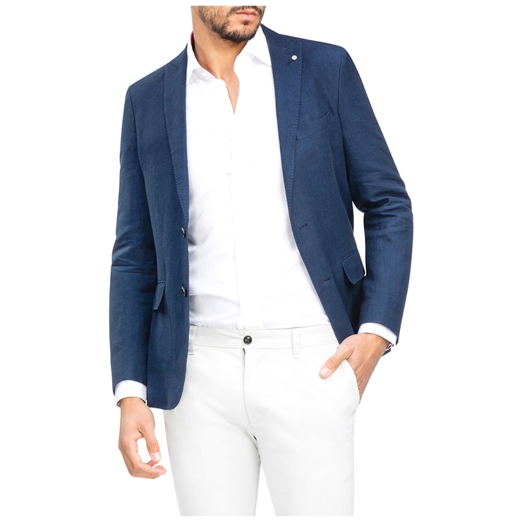 Calvin Klein Men's Slim Fit Blazer Navy Blue | Costco Australia