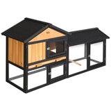 I.Pet Chicken Coop Rabbit Hutch Large