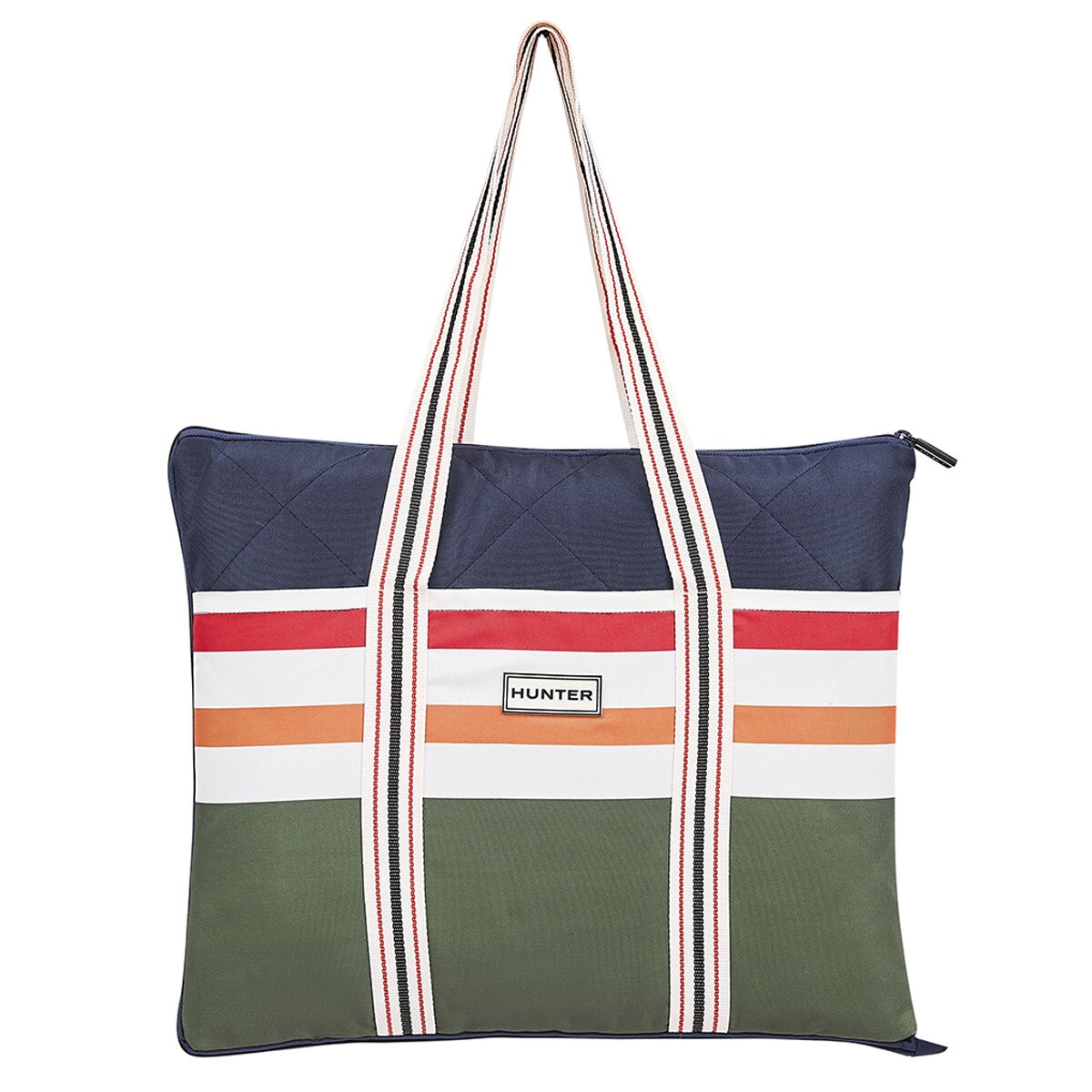 Hunter Outdoor Picnic Blanket Cypress Block Green Multi