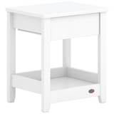 Boori Linear Bedside Table - Barley/White