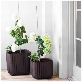 Keter Cube Planter Small And Medium 2 Piece Set