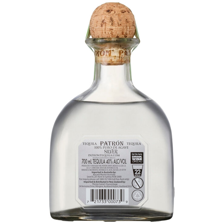Patrón Silver Tequila 700ml