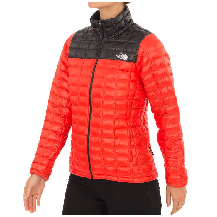 North Face Women's Thermoball Jacket Red & Black | Costco Australia