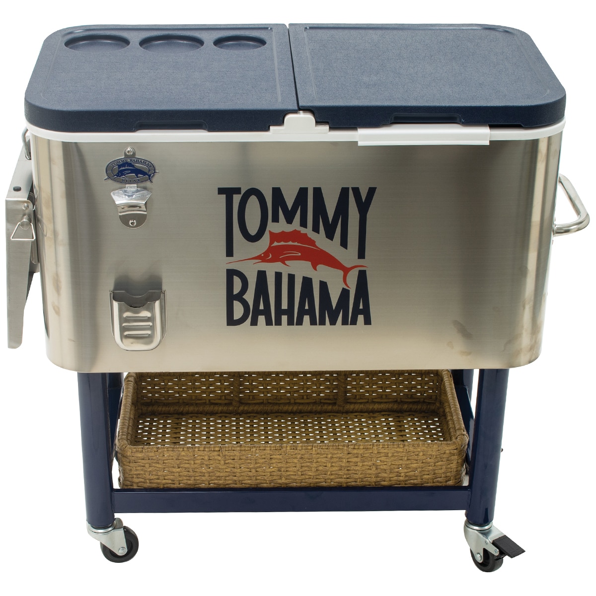 Tommy Bahama 94.6 L Rolling Party Cooler | Costco Australia