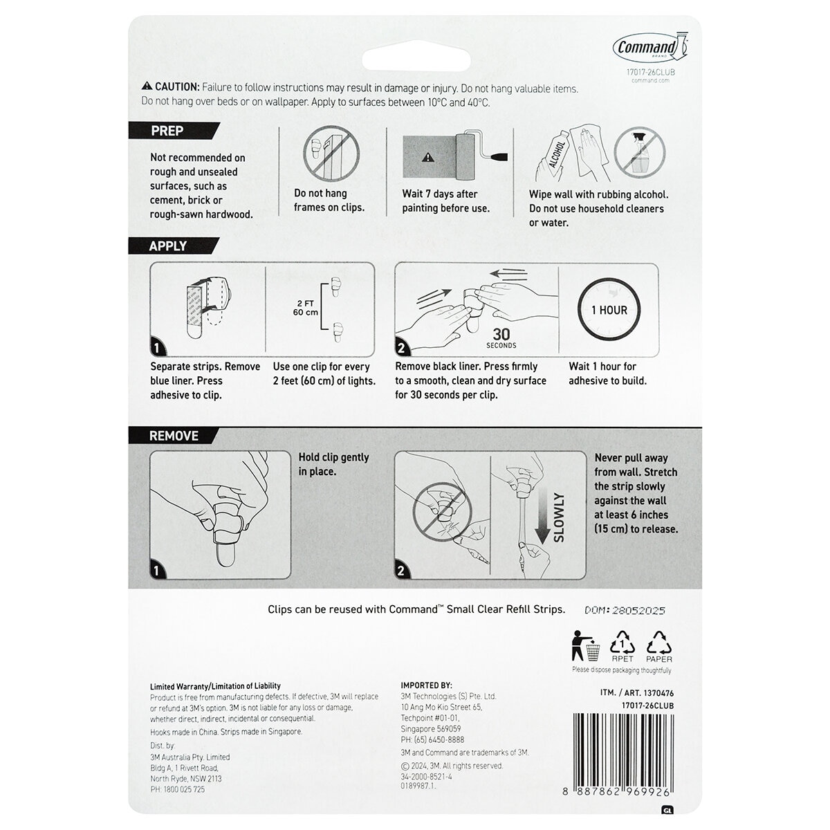 3M Command Picture Hanging and Hooks Assorted Packs