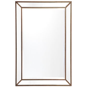 CAFE LIGHTING & LIVING Zeta Wall Mirror Antique Gold