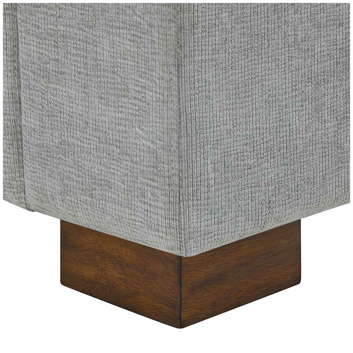 Henredon Fabric Sofa with 2 Power Footrests