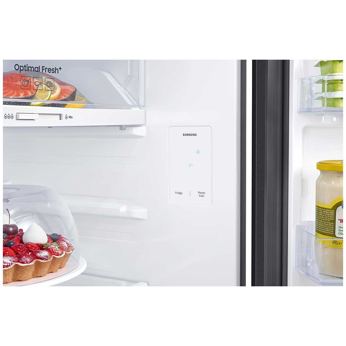 Samsung 348L Top Mount Refrigerator Black SRT3700B