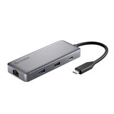 Alogic SPARK 6-in-1 Hub with 8K HDMI U4HC2AGE