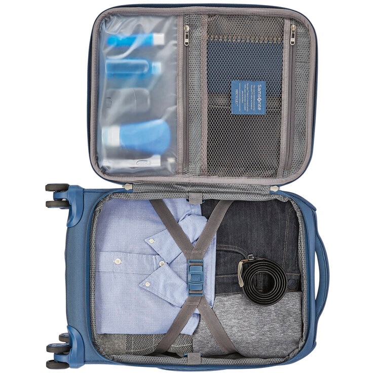 Samsonite Sahora NXT 2 Piece Softside Luggage Set Blue