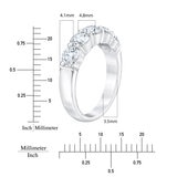 Platinum 2.00ctw Diamond 5 Stone Ring