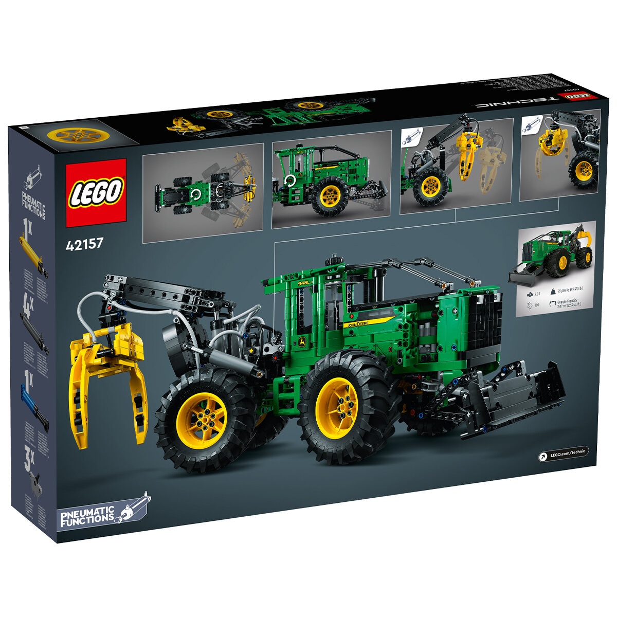 LEGO Technic John Deere 948L-II Skidder 42157