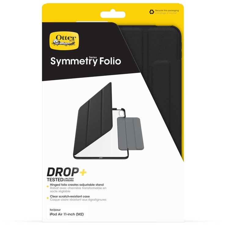 OtterBox Symmetry Folio Apple iPad Air M2 6th Gen, iPad Air 5th & 4th Gen Case Starry Night Black 77-95273 OtterBox Symmetry Folio Apple iPad Air M2 6th Gen, iPad Air 5th & 4th Gen Case Starry Night Black 77-95273