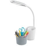 OttLite Swirl Organiser LED Lamp with USB Charging Port