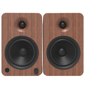 Kanto YU6 200W Powered Bookshelf Speakers Walnut KO-YU6WALNUT-I
