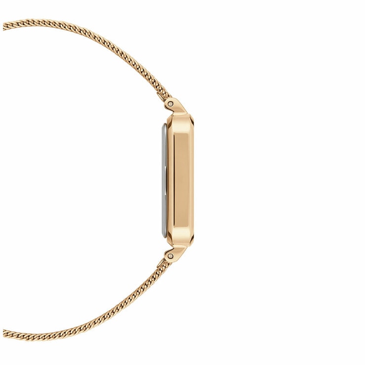 Daniel Wellington Quadro White Dial Evergold Strap Women's Watch DW00100556 Daniel Wellington Quadro White Dial Evergold Strap Women's Watch DW00100556