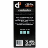 d3 K6.0 Kinesiology Tape 50mm x 6M x 3 Tapes Ice Blue