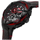 Ducati Motore Chronograph Black Leather Watch