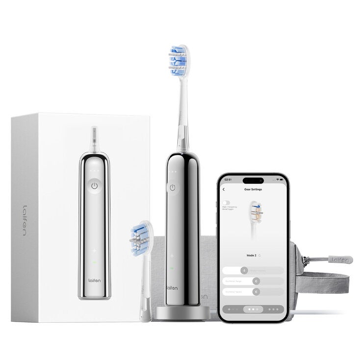 Laifen Wave Pro Electric Toothbrush SS Stainless Steel 1TB92SXXSS002 Laifen Wave Pro Electric Toothbrush SS Stainless Steel 1TB92SXXSS002