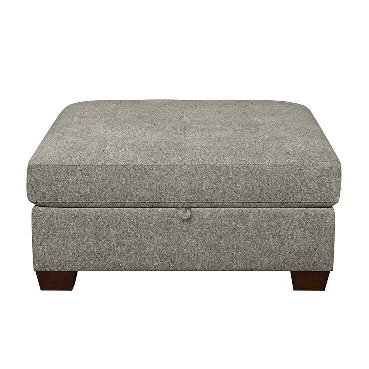 Thomasville Fabric Sectional with Storage Ottoman | Costco