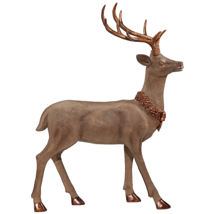 Resin Deer Decorations 2pk Costco Australia