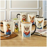 Signature Housewares Animal Mugs 503ml x 6 pack Signature Housewares Animal Mugs 503ml x 6 pack