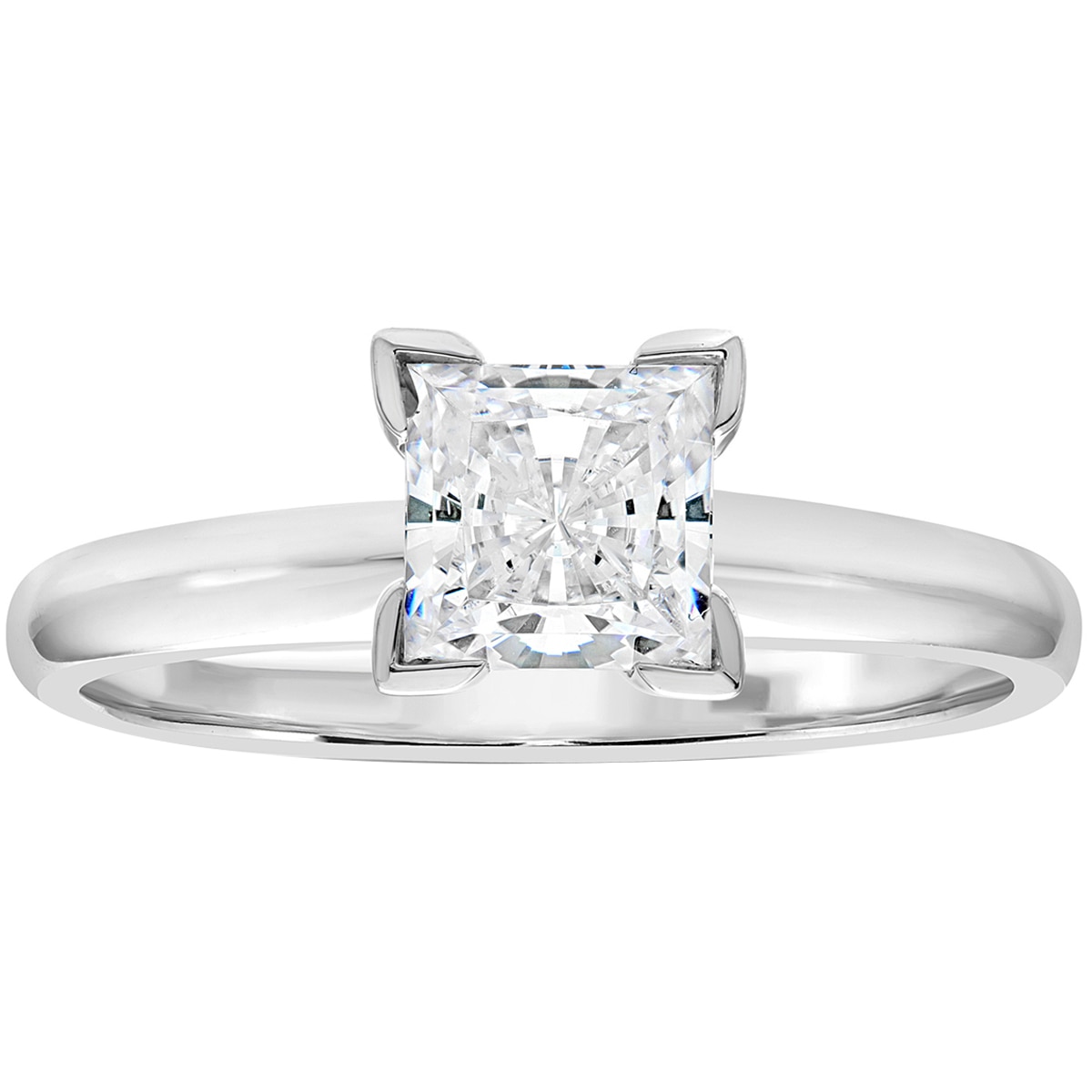 1.00ctw Princess Dia Solitaire Ring