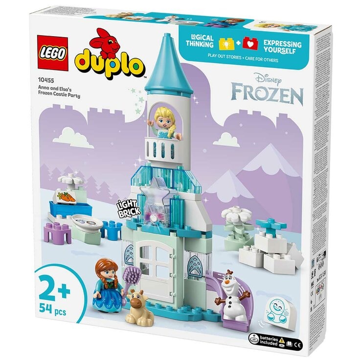LEGO Anna and Elsa's Frozen Castle Party 10455