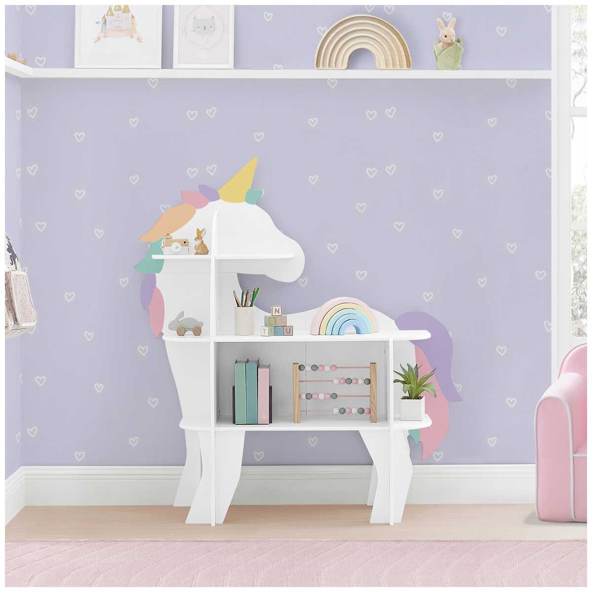 Delta Children Unicorn Bookcase