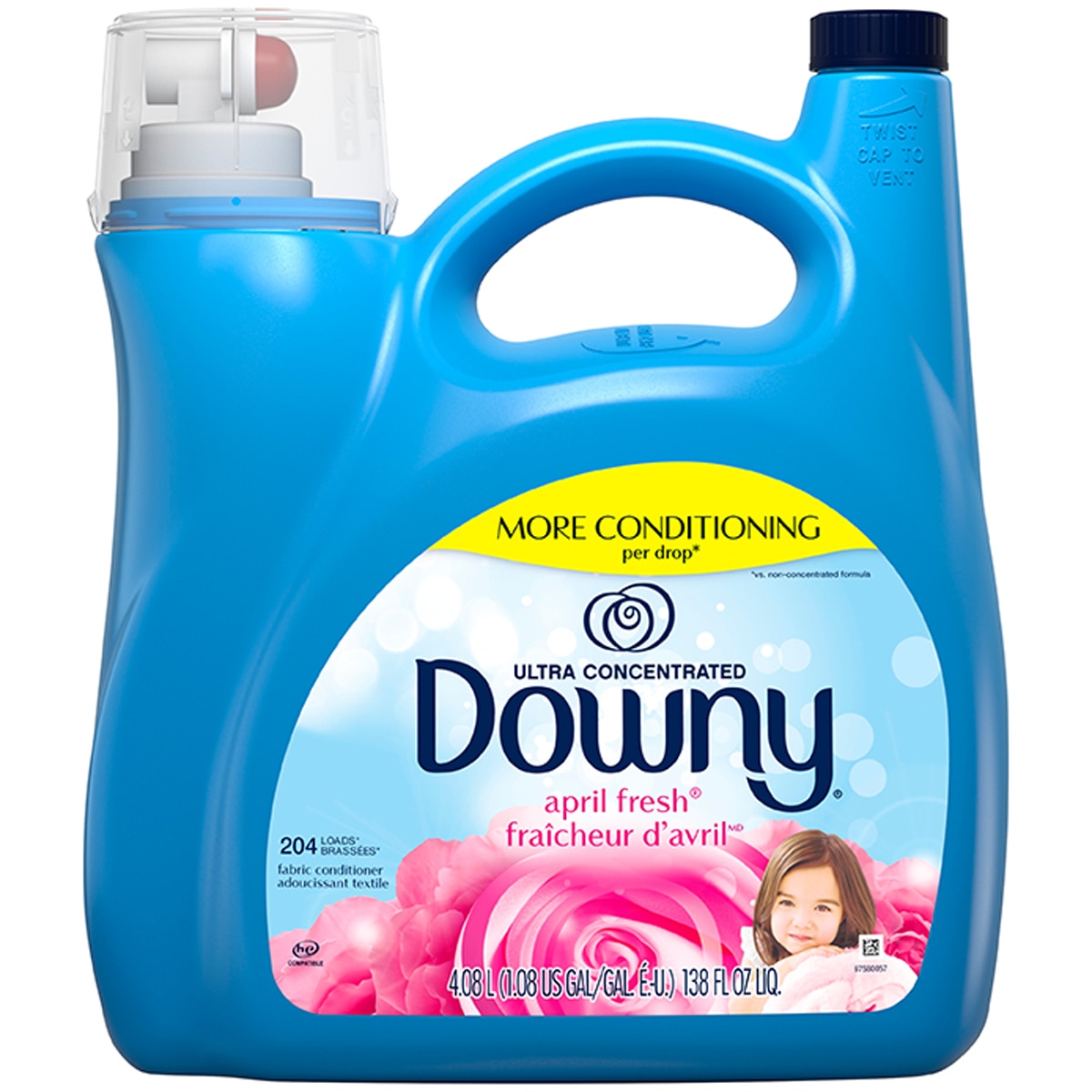 Downy April Fresh Fabric Softener 4.08L