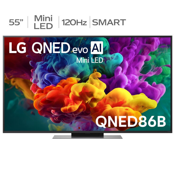 LG 55 Inch LG QNED EVO AI QNED86 Mini LED 4K Smart TV LG 55 Inch LG QNED EVO AI QNED86 Mini LED 4K Smart TV