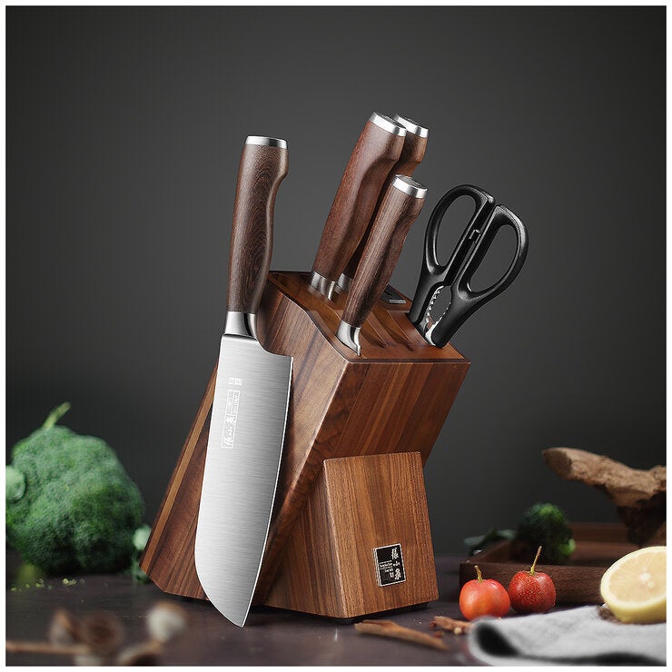 Zhang XiaoQuan Master Knife Block Set 6 Piece/ Zhang XiaoQuan Master Knife Block Set 6 Piece/