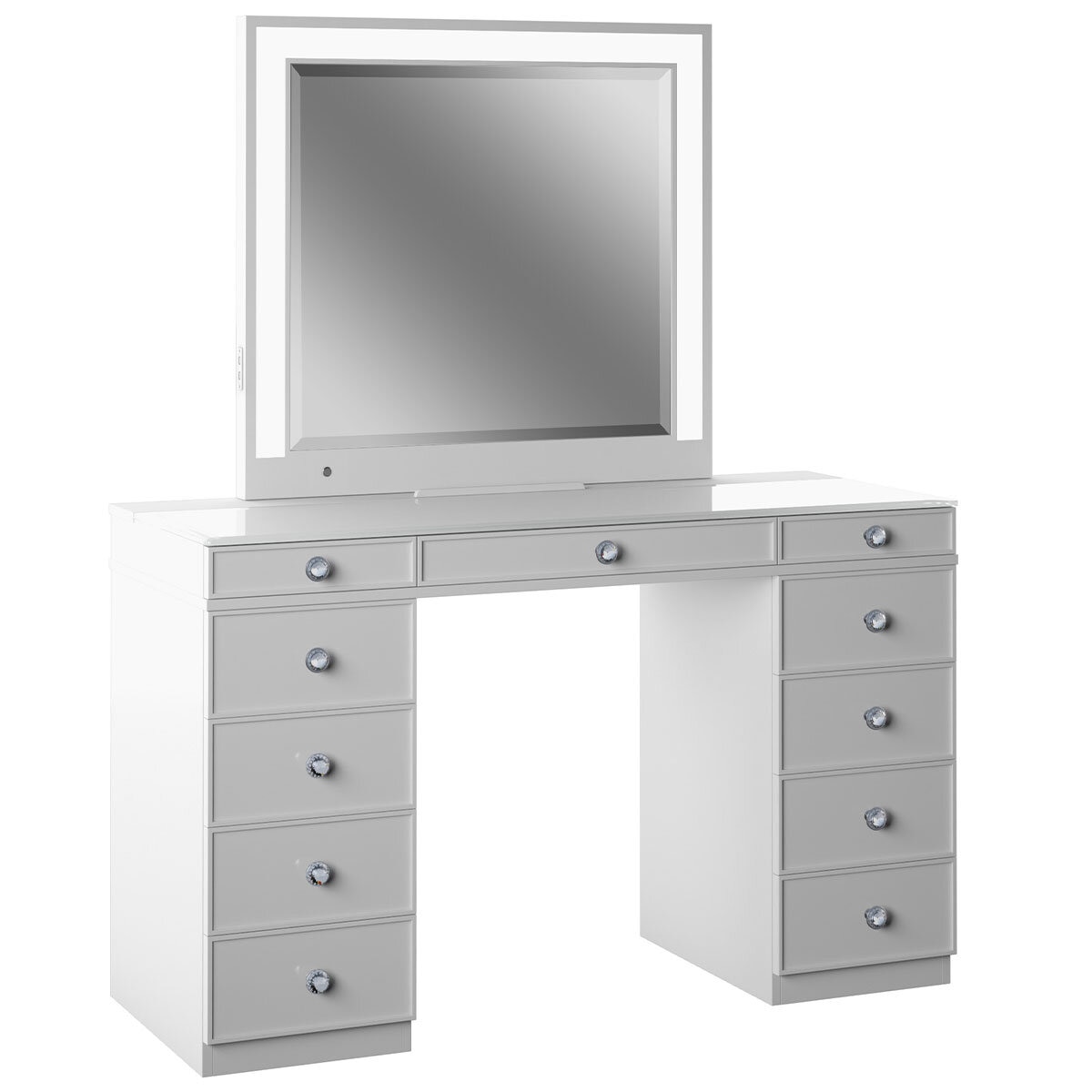Tresanti Vanity Table With Led Lighted Mirror