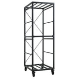 Gorilla 5-Tier Rolling Bin Rack Gorilla 5-Tier Rolling Bin Rack