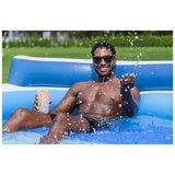 H2OGO! Inflatable Family Lounge Pool 305 x 218 x 69cm
