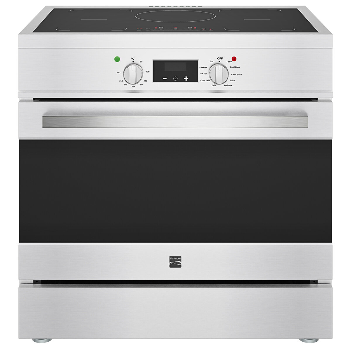 Kenmore 90cm Freestanding Induction Range Cooker with Air Fry KKIR90-AFAU Kenmore 90cm Freestanding Induction Range Cooker with Air Fry KKIR90-AFAU