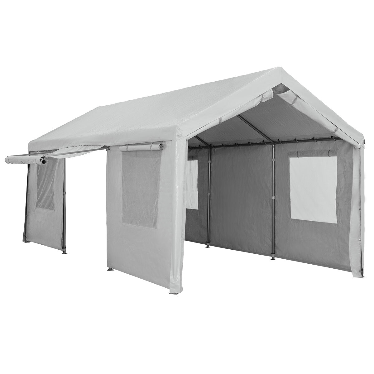 Car Canopy 3 x 6m - Grey