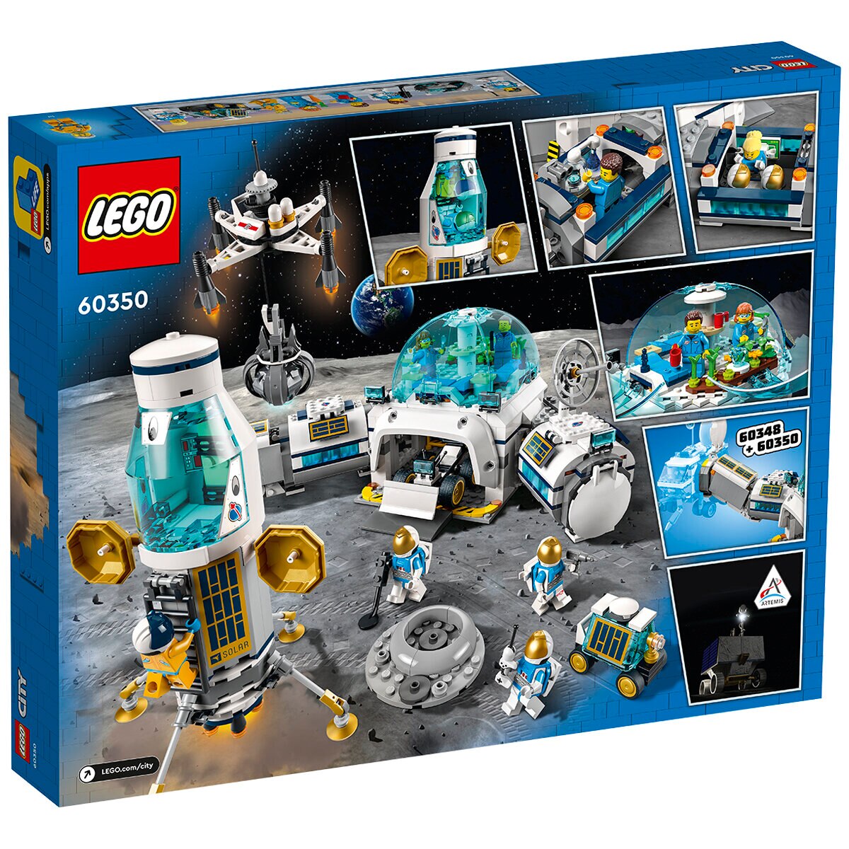 LEGO City Space Lunar Research Base 60350