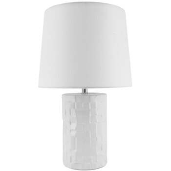 NF Living Arell White Ceramic Lamp 30 x 50 cm
