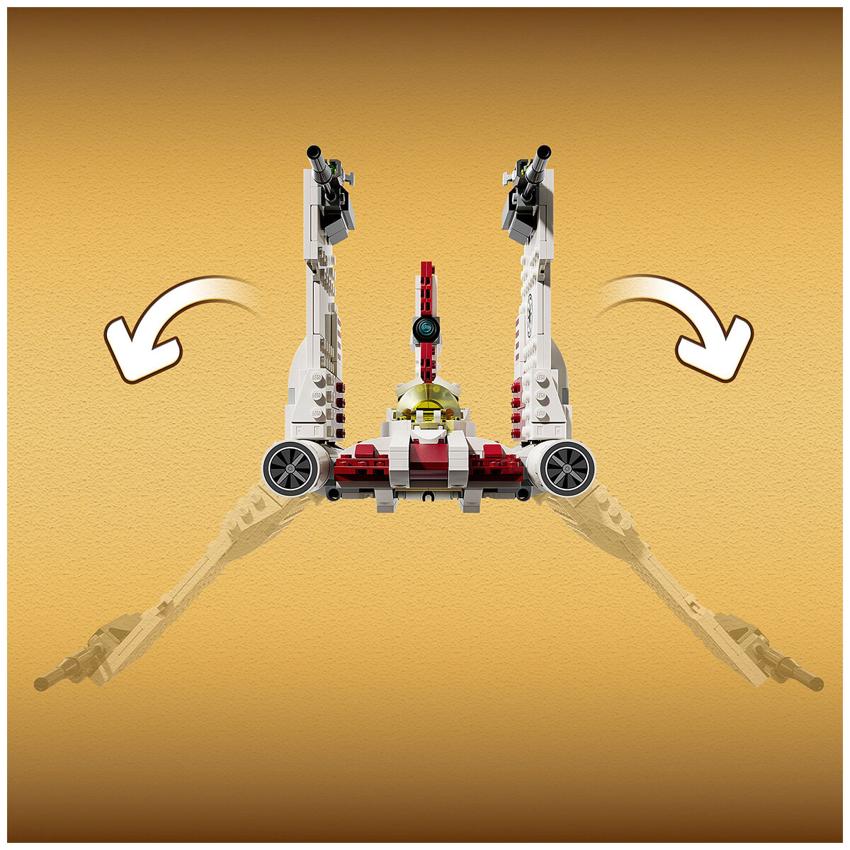 LEGO Star Wars The Clone Wars V-19 Torrent Starfighter 75432