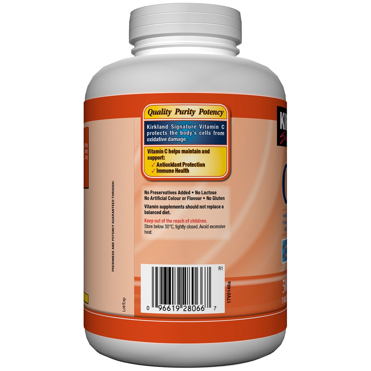 Kirkland Signature Vitamin C 1000mg, 500 Tablets | Costco ...