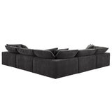 Aiden & Ivy 6 Piece Fabric Modular Sectional