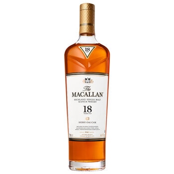 The Macallan 18 Year Old Sherry Oak Cask Single Malt Scotch Whisky 700ml