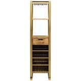 Wine Stash Timber Bar Cart Tower