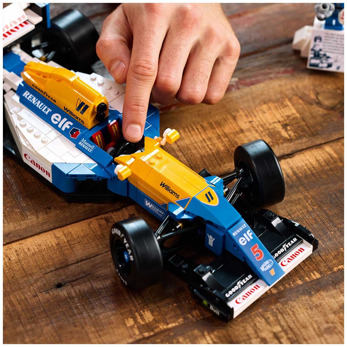 LEGO Icons Williams Racing FW14B & Nigel Mansell 10353
