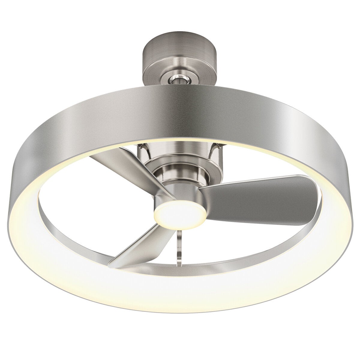 Artika Brushed Nickel With Remote Austin 58cm Ceiling Fan
