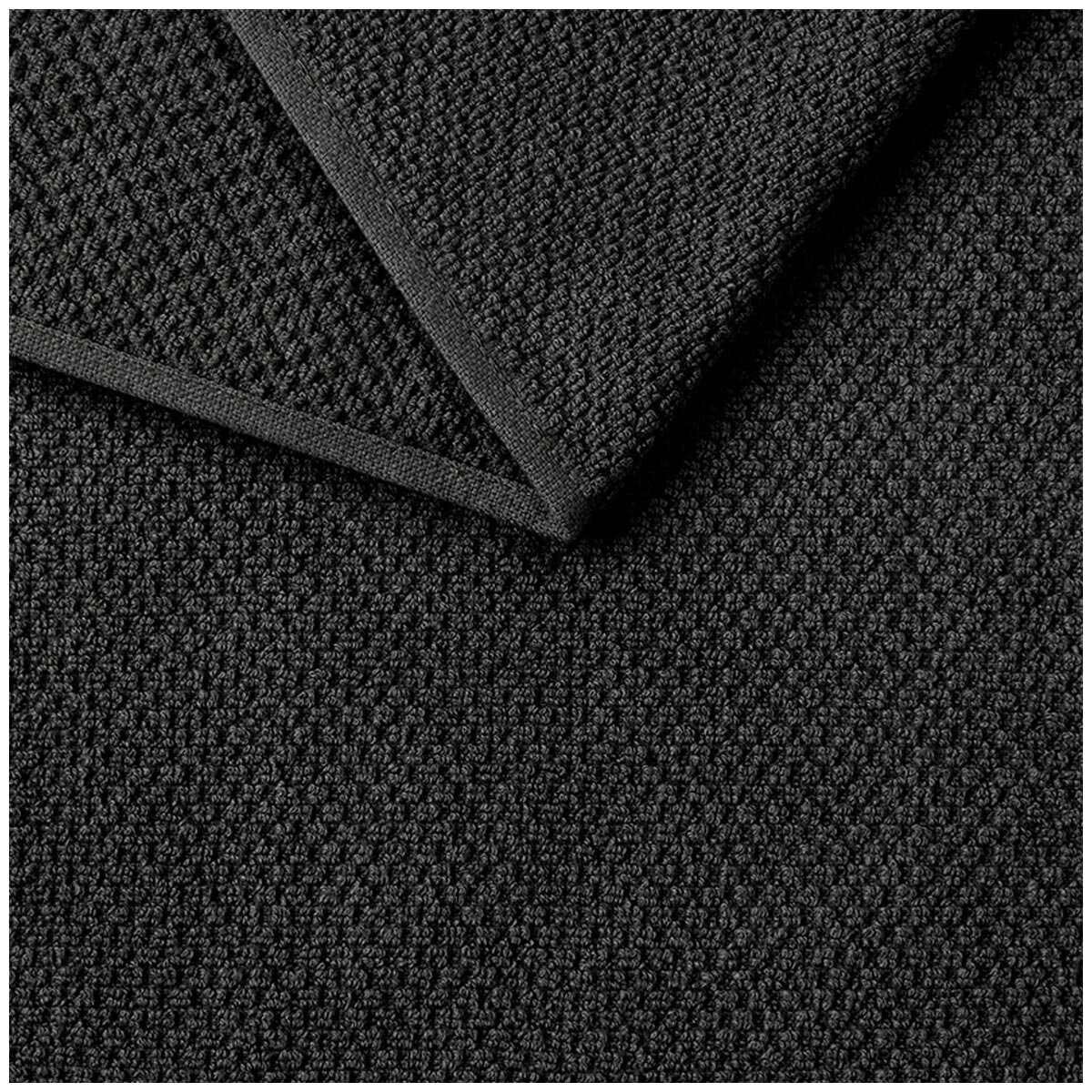 Culinary Classic Shelby Kitchen Towel 8 Pack Black