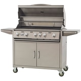 Urban Islands  304 Stainless Steel 38" 5 Burner Cart LP