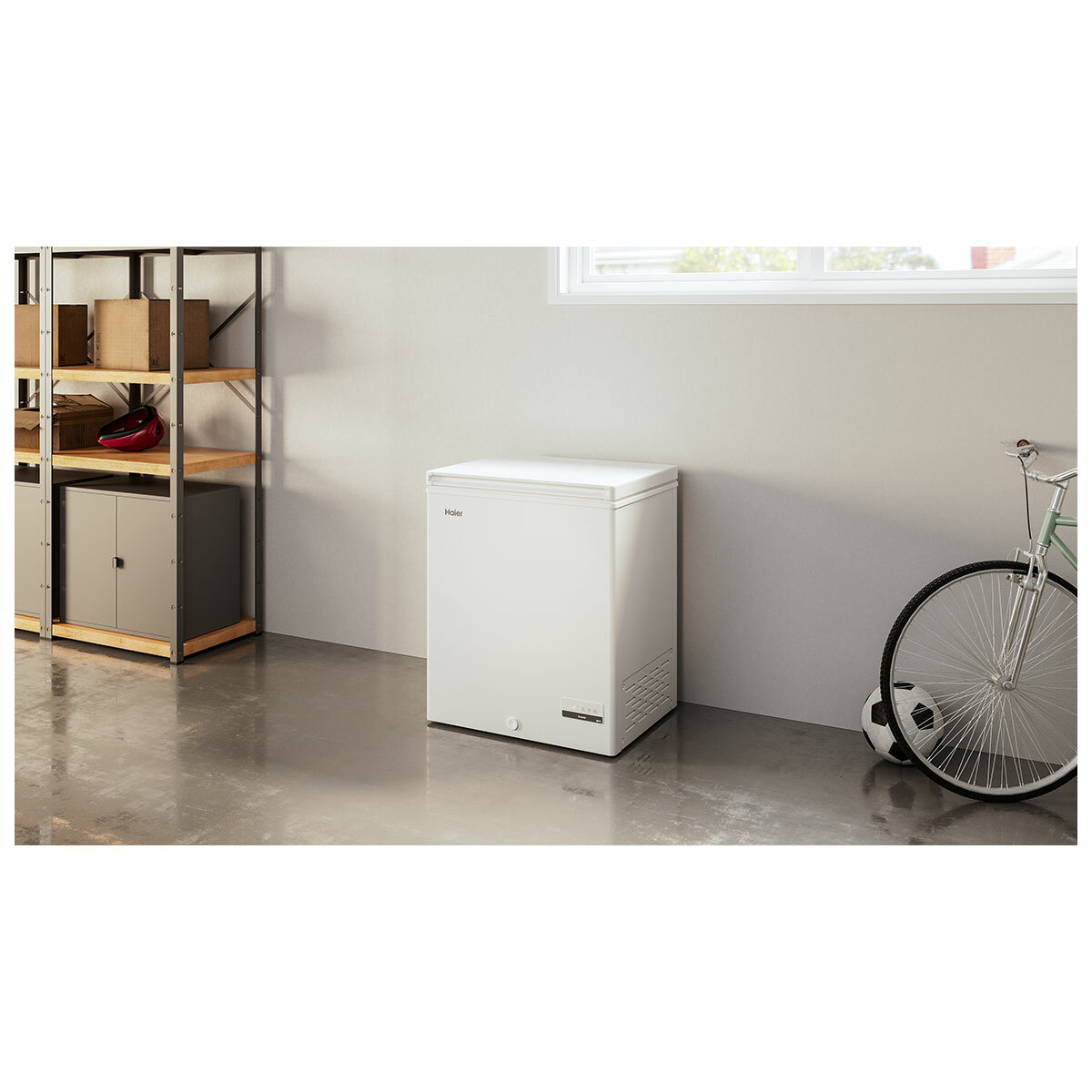 Haier 137L 300 Series Chest Freezer White HCF140W