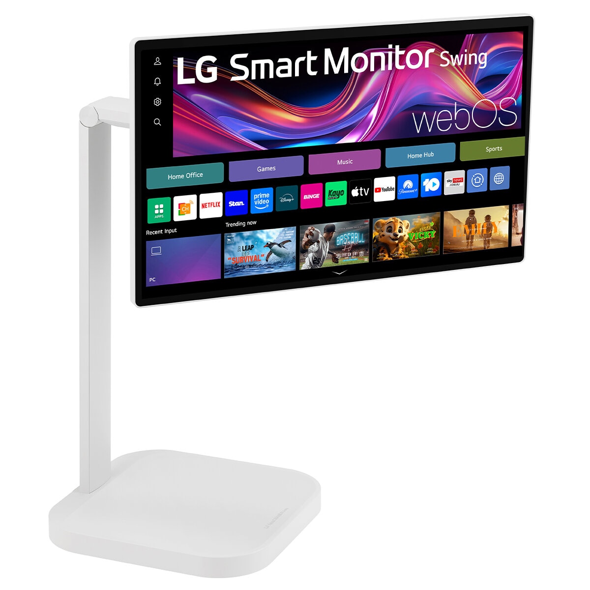 LG 31.5 4K Monitor Swing 32U889SA-W.AAU